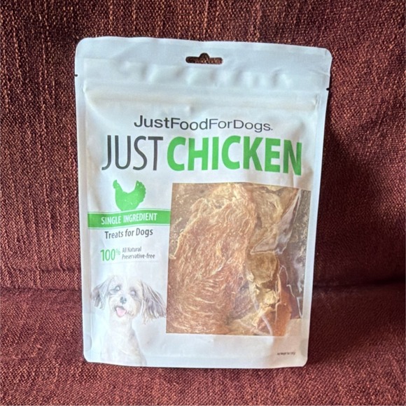 JustFoodForDogs Other - JustFoodForDogs JustChicken Chicken Jerky Dog Treats Single Ingredient